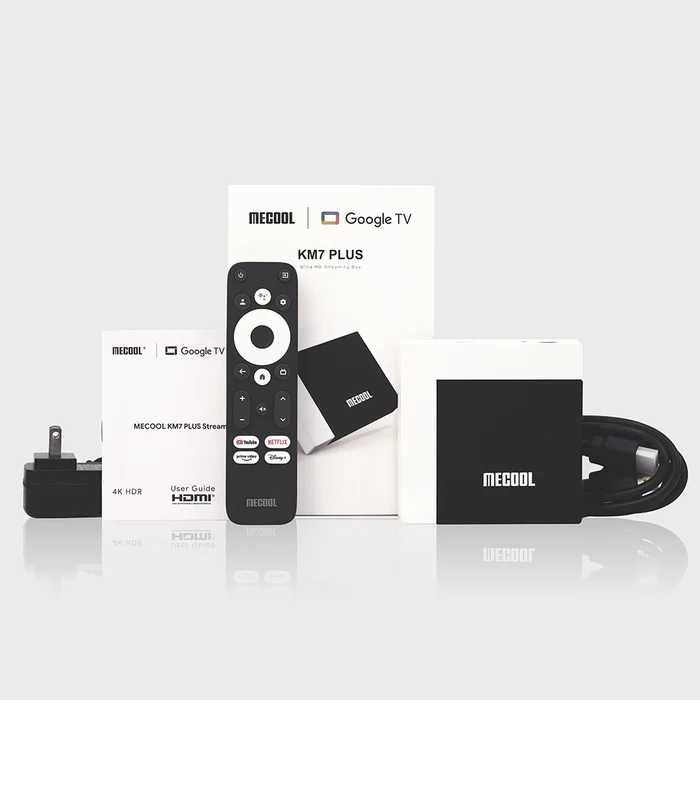 Тв Бокс MECOOL KM7 PLUS CPU S905Y4 2GB DDR4 +16GB Google and Netflix