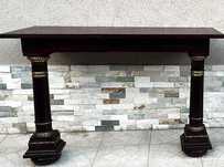 Valoroase console ANTON POSPISCHIL-WIEN-1900-1910-lemn-alama-Austria