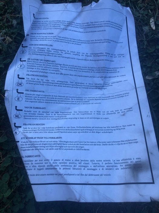 Cârlig mașină Audi