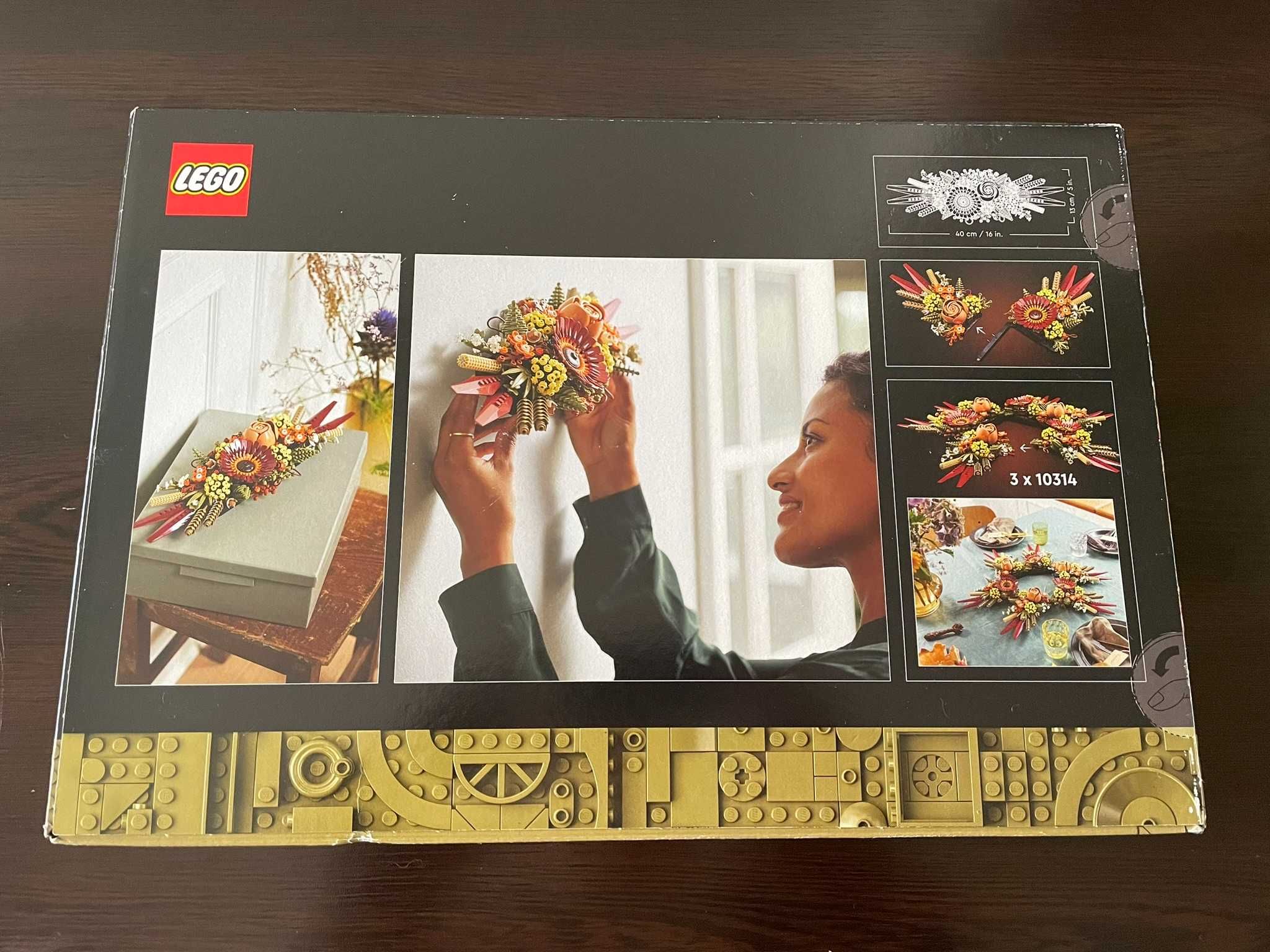 LEGO 10314 Botanical Collection. Dried Flower Centerpiece Nou SIGILAT