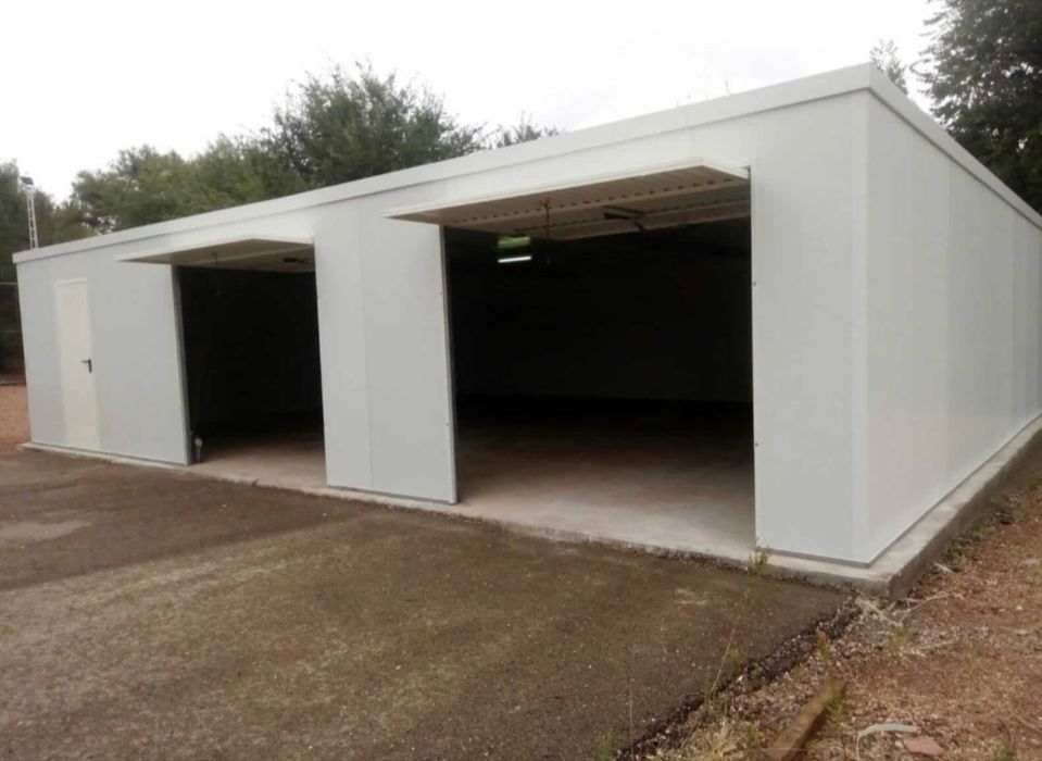 Garaje auto pe structura metalica la comanda