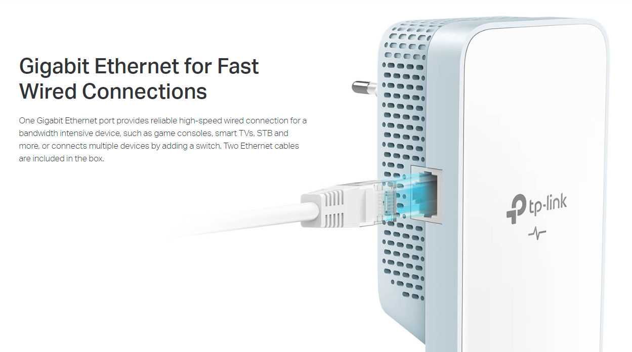 TP-Link Gigabit Powerline Wi-Fi KIT TL-WPA7517 KIT AV1000
