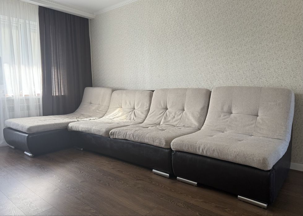Диван с атаманкой и креслом 3,80м.
