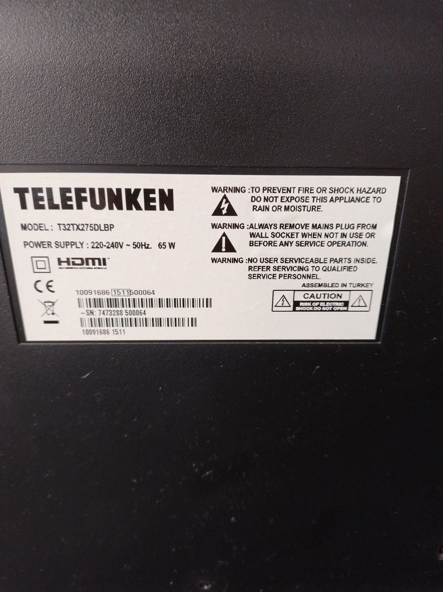 Телевизор TELEFUNKEN 32 "