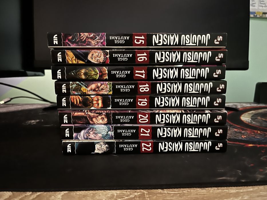 Jujutsu Kaisen(manga) Vol.15-Vol.22