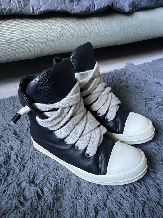 Rick Owens Ramones Puffer Leather Jumbo 42
