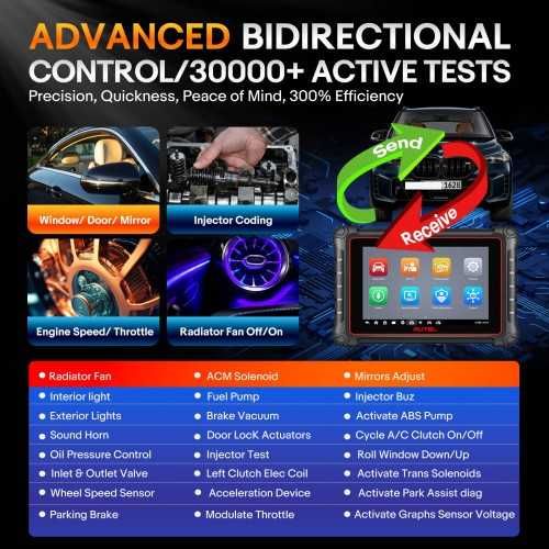 Tester auto profesional Autel MaxiCOM MK900-BT MK900BT Limba Romana