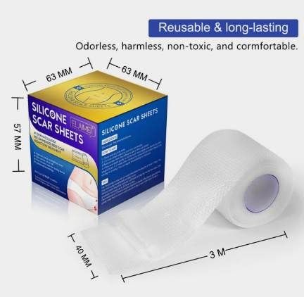 Силиконовый пластырь для лечения шрамов