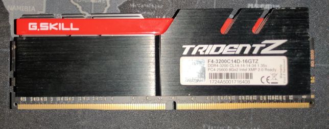 Memorie DDR4 8GB 3200 Mhz CL14 G.Skill Trident Z