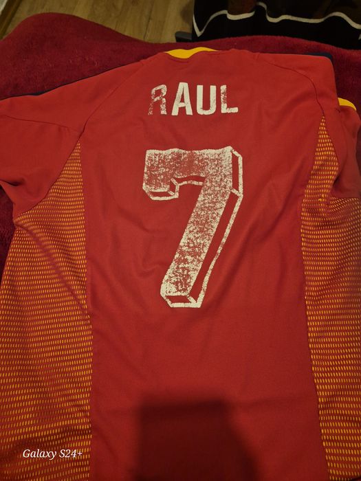 Tricou vintage Spania 2002 2004 Raul