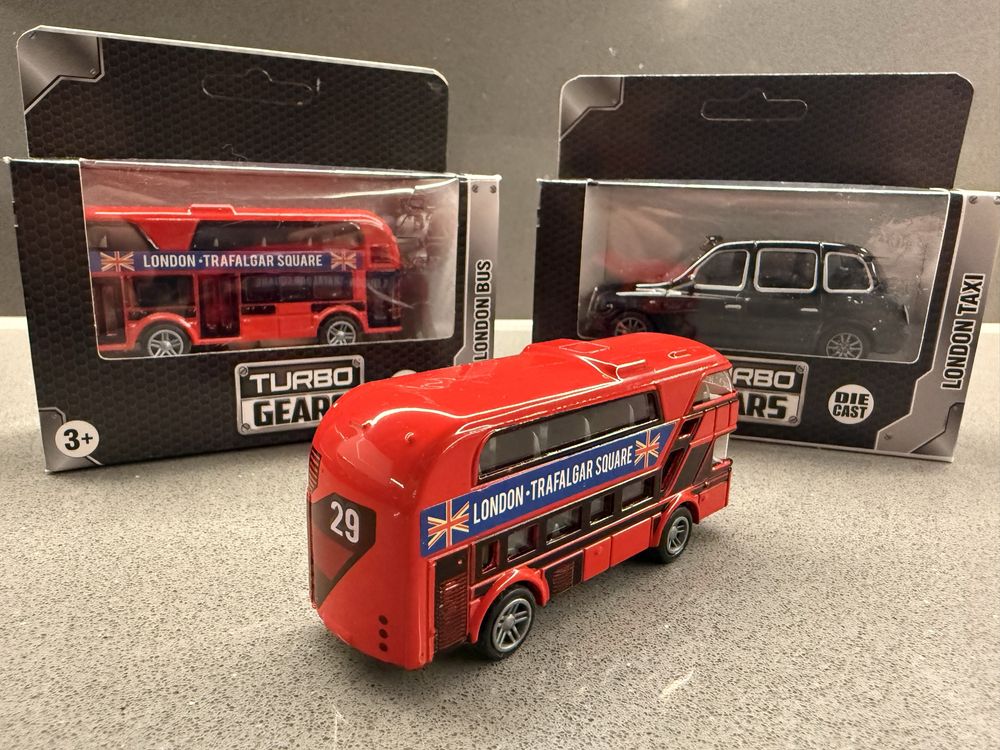 Taxi + Bus Londra (Set sau Individual)