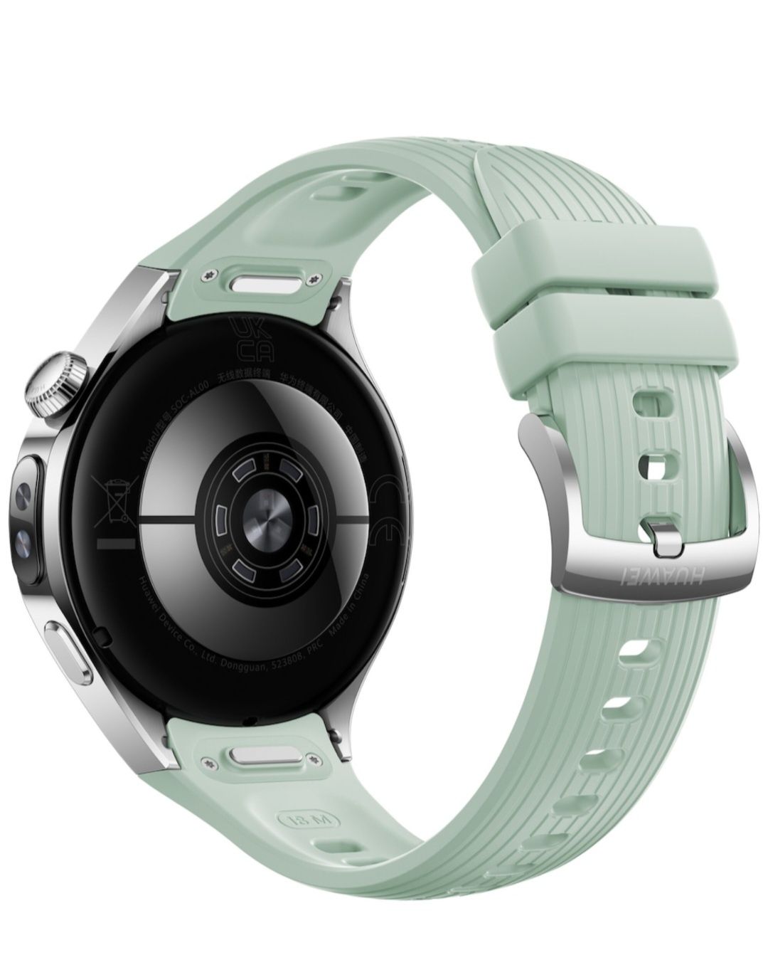 Smartwatch HUAWEI Watch 5, Stainless Steel Case with Light Green, 42mm