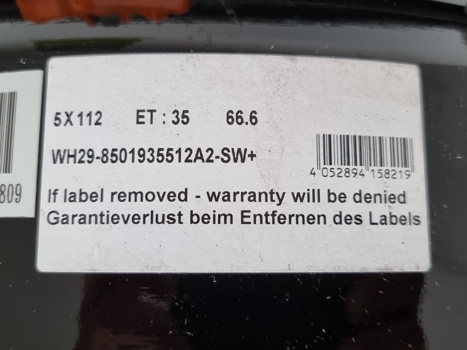 19" Джанти Audi А4 А5 А6 А7 А8 Q3 Q5 Q7 5×112 8.5J ET35