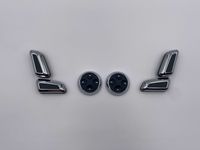 Set butoane reglaj scaun electric cromate compatibil Audi