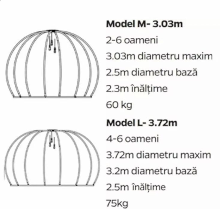 Igloouri pentru terasă