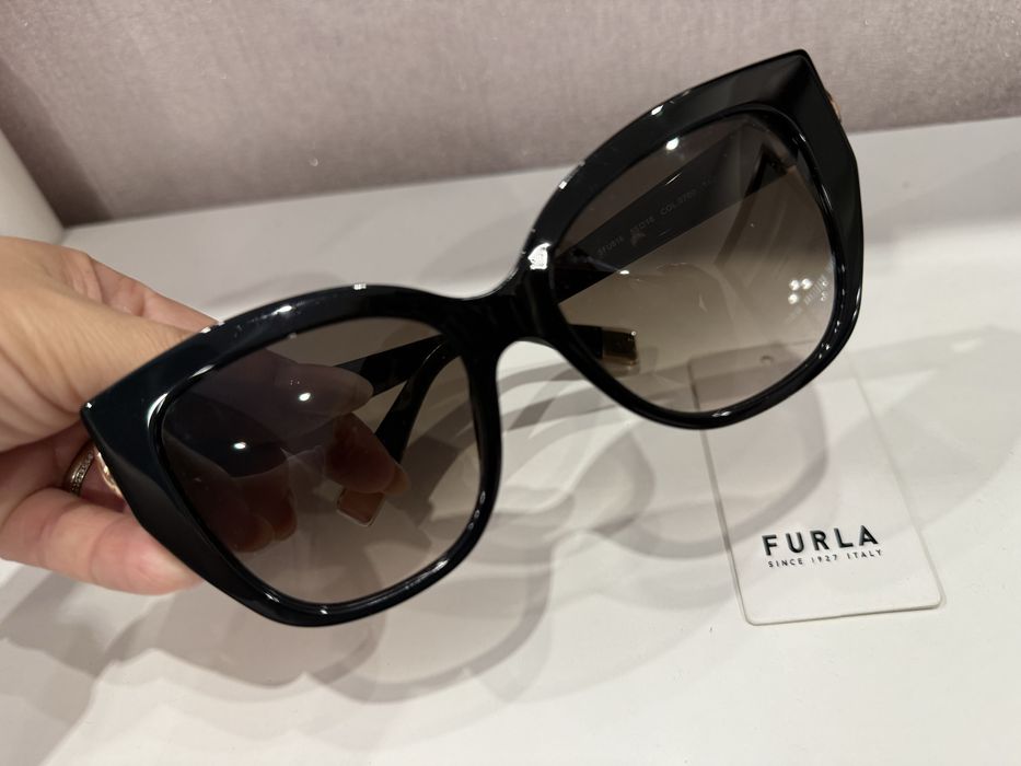 Furla Дамски очила Butterfly с градиента