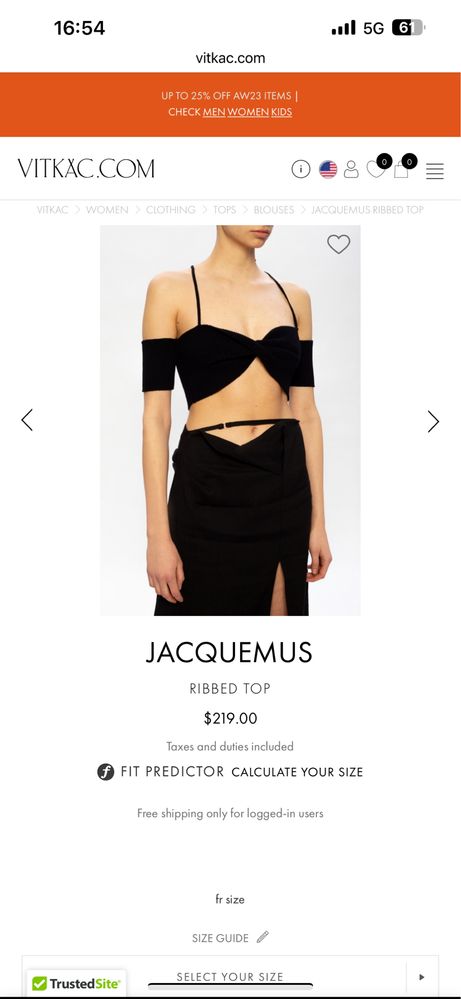 JACQUEMUS Топ плетиво L размер НОВ