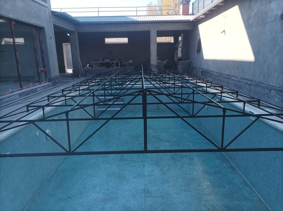 Банер вабаннер установка бассейн епамиз тент