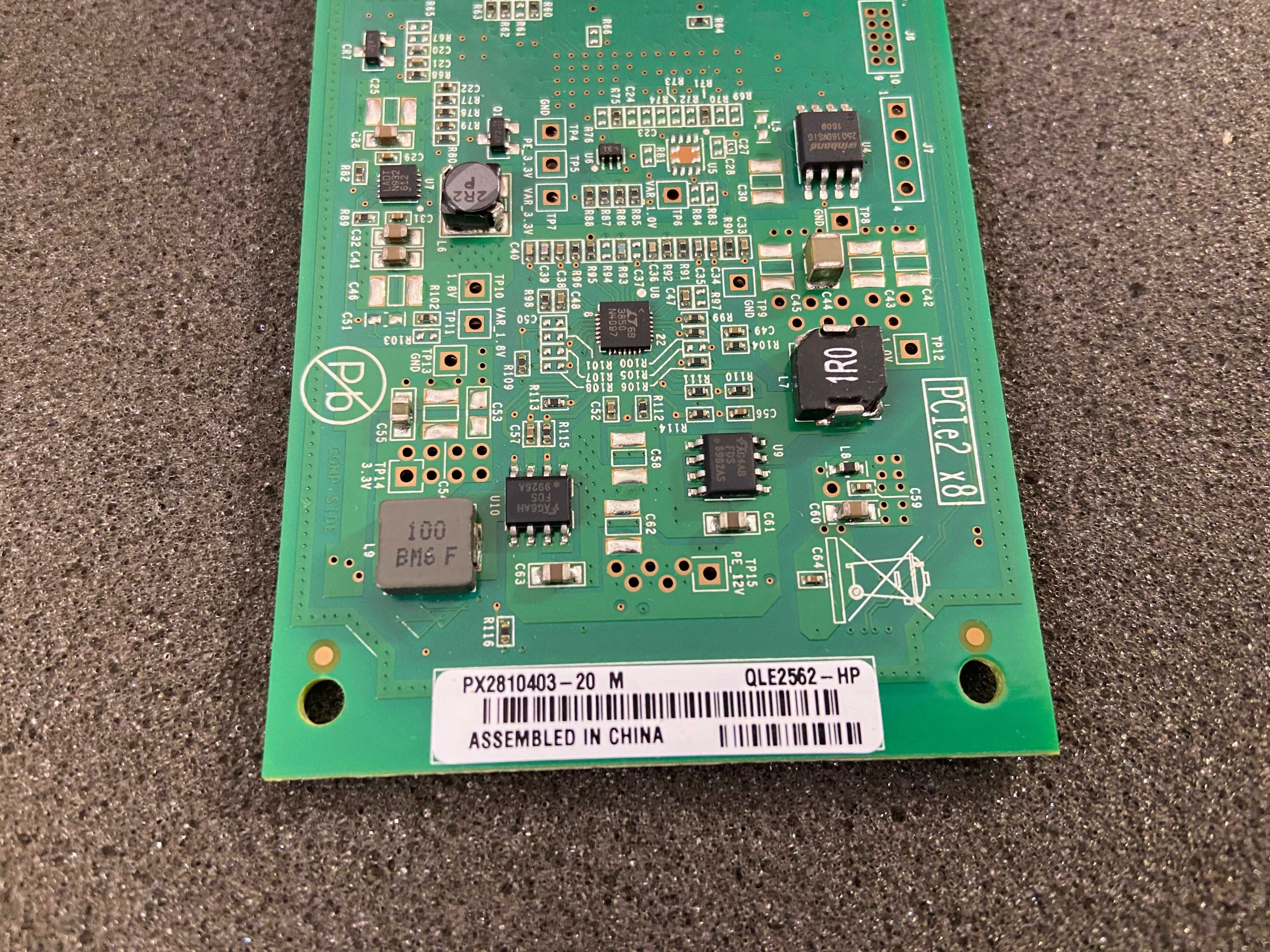 QLogic QLE2562 8Gb Dual Port Fibre Channel HBA адаптер