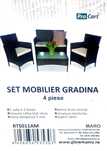 Set mobilier ratan grădină