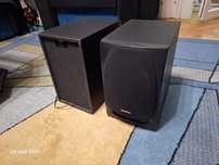 Boxe pasive cu cablu negre 60W