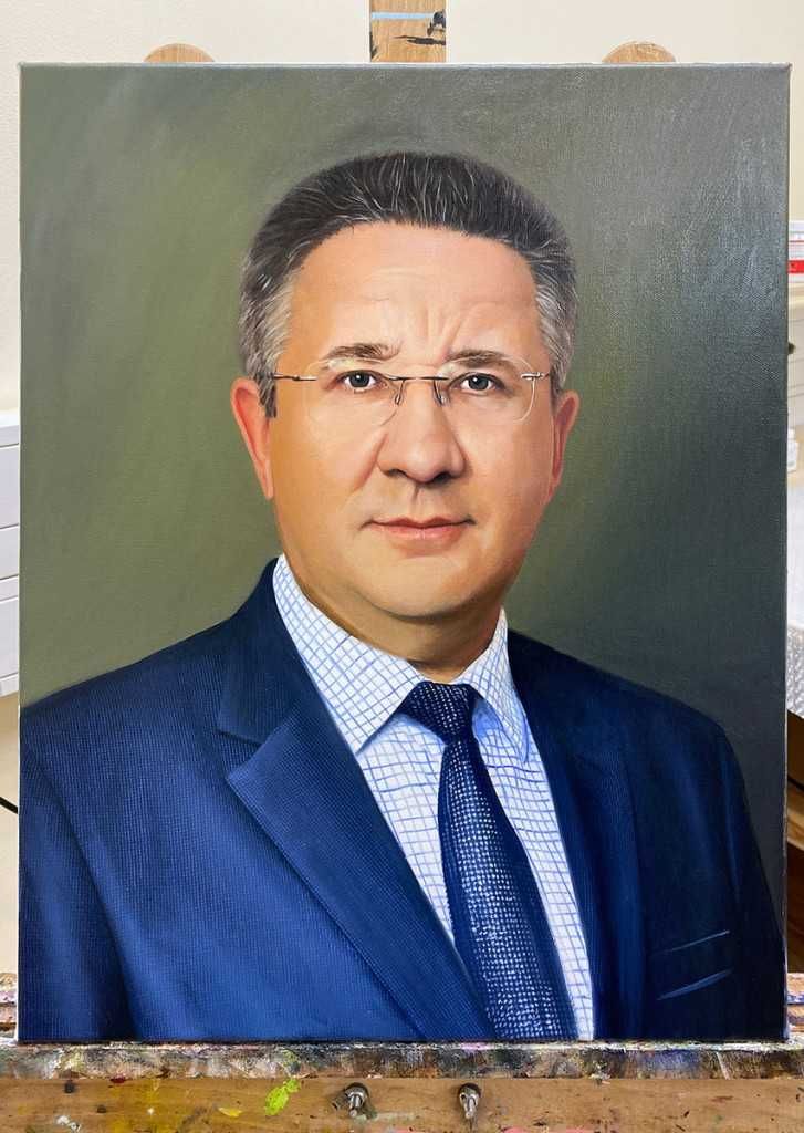 Cadoul perfect,pictura portret dupa poza