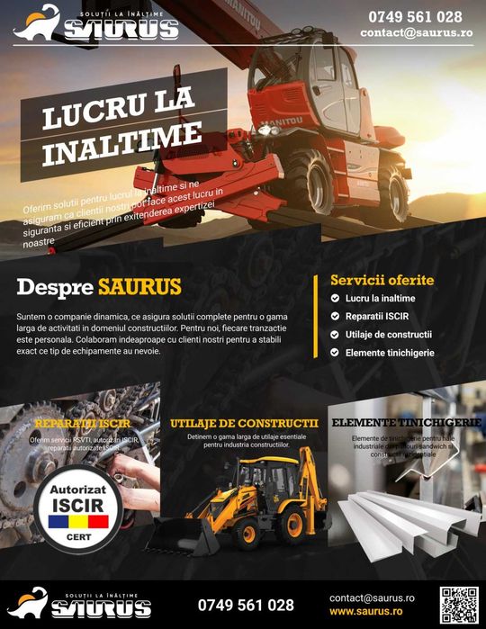 Prestari servicii Cilindru Compactor / buldoexcavator/ miniexcavator