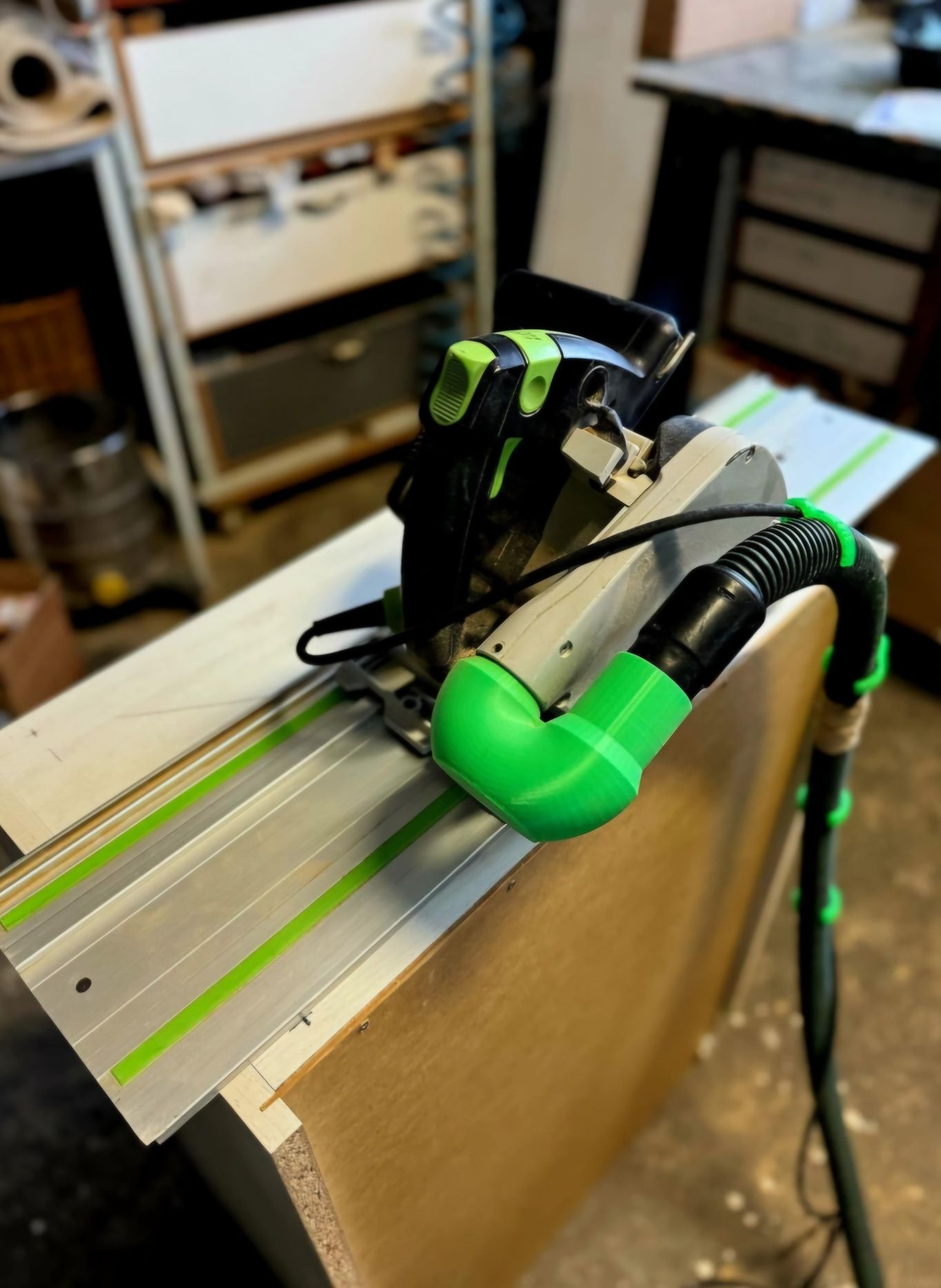 Festool адаптер за прахосмукачка и ръчен циркуляр