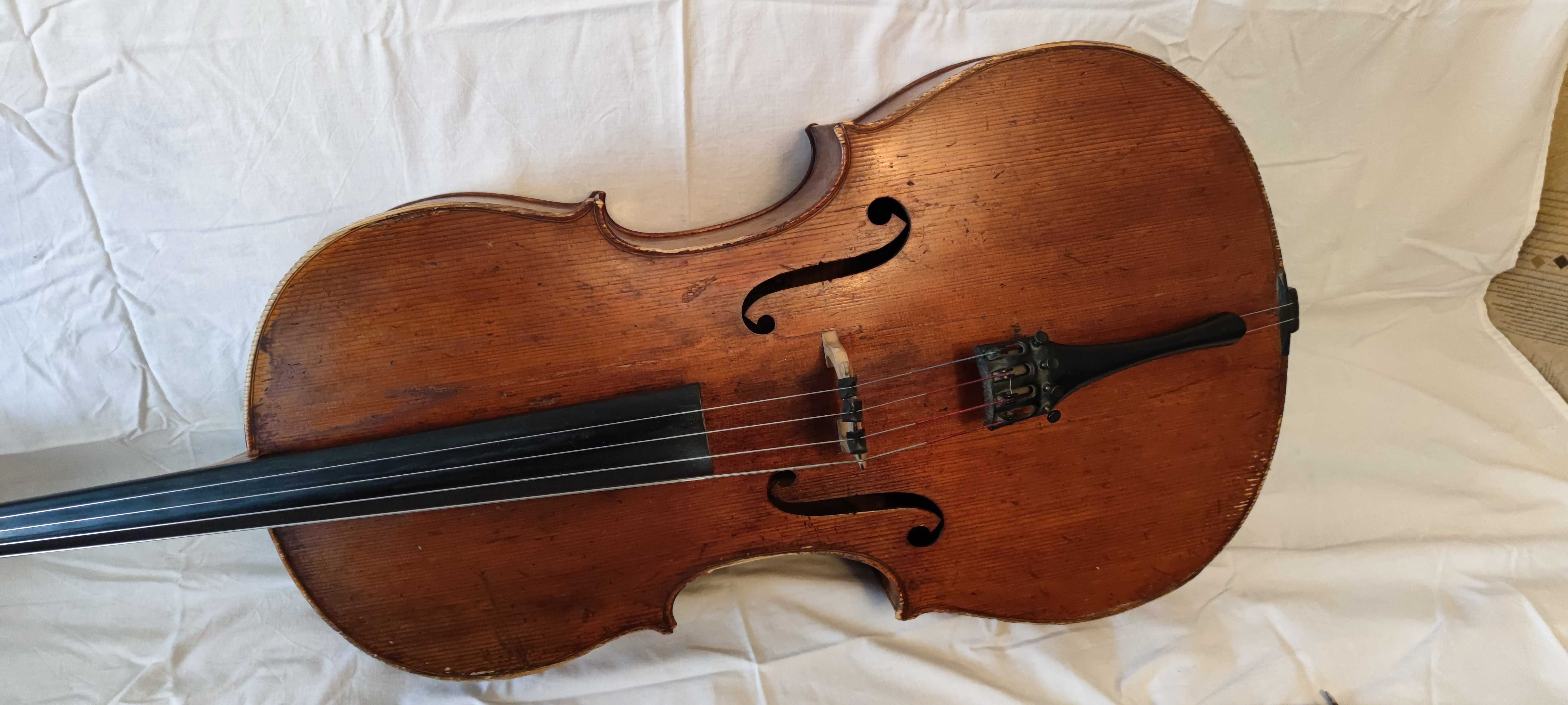 Виолончело Jan Basta cello for sale лък Otto Durrschmidt bow for sale