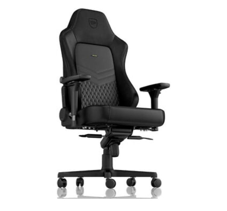 Scaun Gaming Noblechairs HERO Real Leather Black (NBL-HRO-RL-BLA)