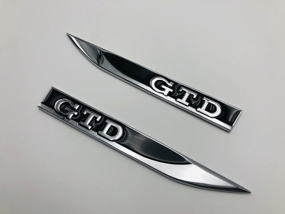 Embleme VW GTD aripa negru