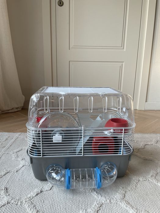 Клетка голяма и малка, колело за гризачи