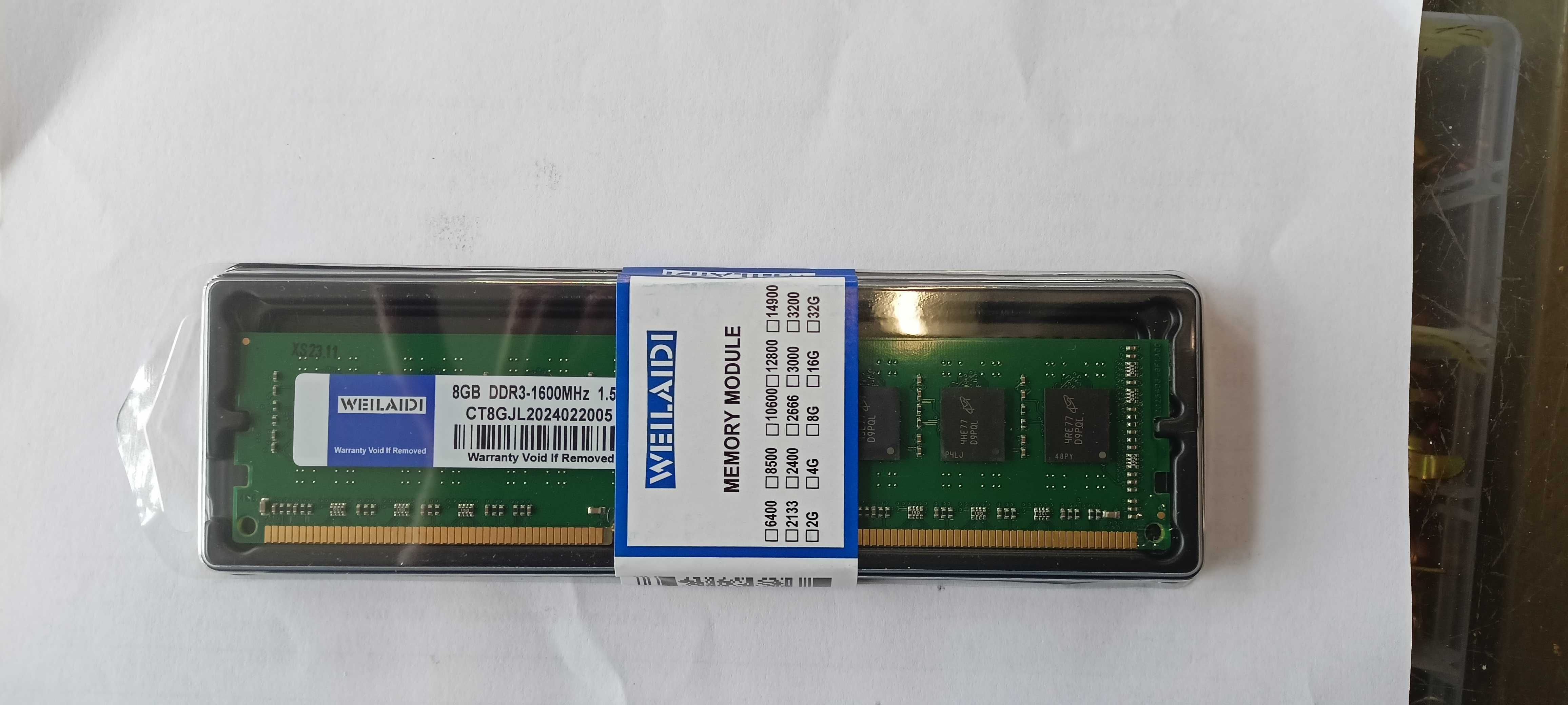 DDR 3 8gb Рам памет неразпечатана