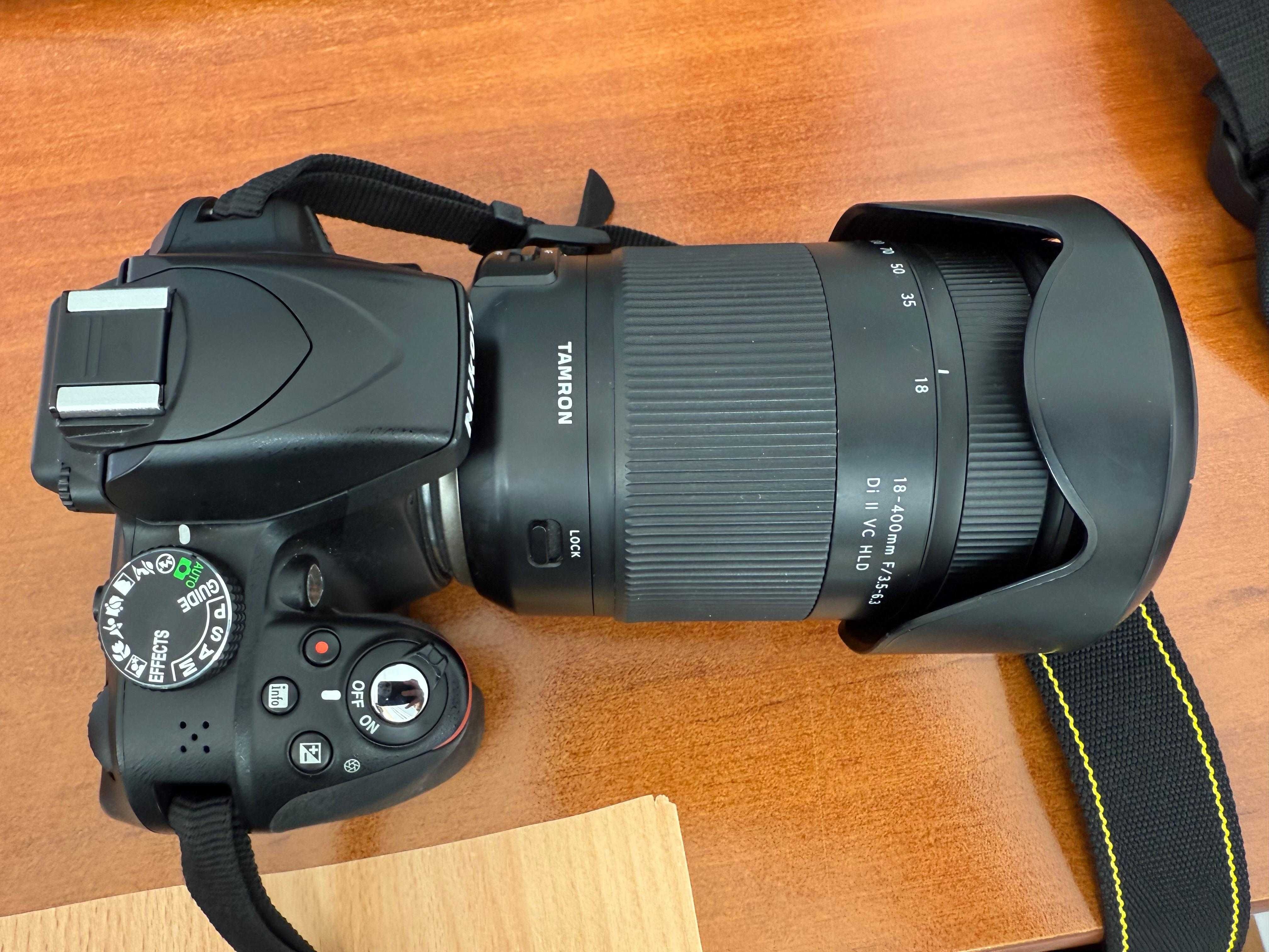 Pachet Foto Complet Nikon D3300 + Obiective Tamron & Nikon + Accesorii