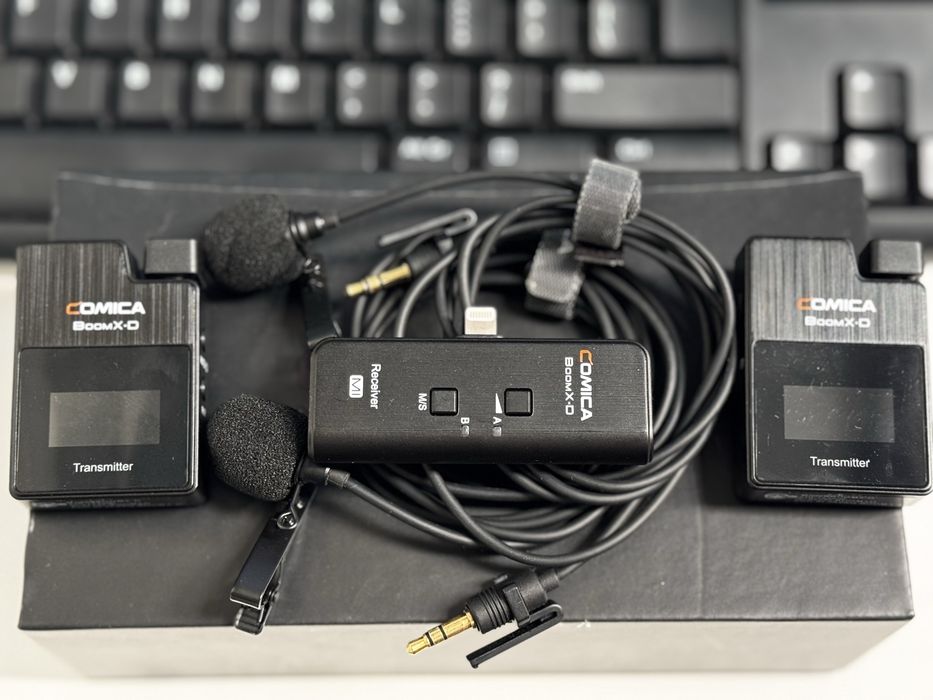 Безжични микрофони Comica BoomX-D