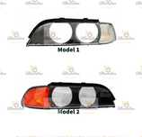 Стъкло за фар за BMW Series 5 E39, 1996-2001,БМВ 5