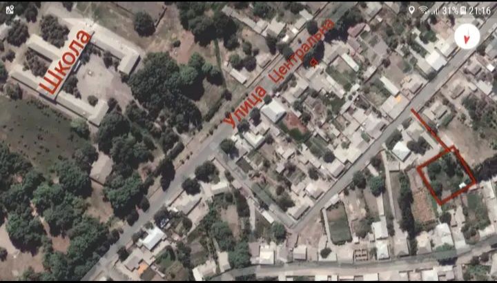 Uchastka sotiladi Toshoul .  Продаёт участок 6.5 соток .. Документы го