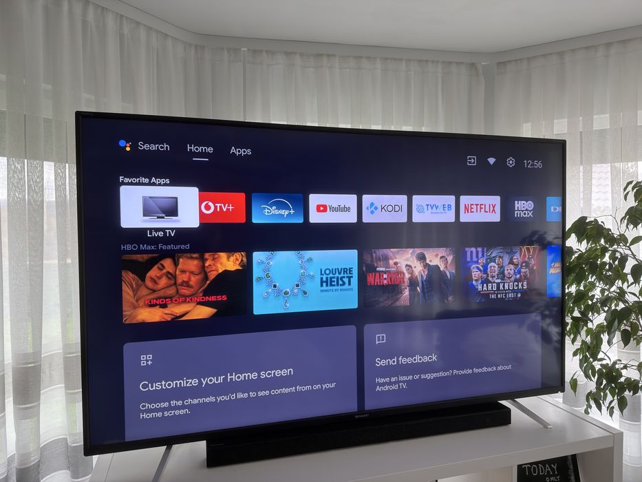 TV Smart Android Led Sharp 165 cm