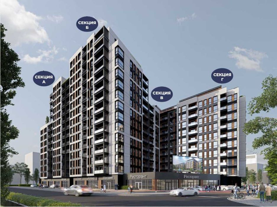 Продава се Едностаен апартамент в Пловдив, Христо Смирненски - 36 кв.м за 1389 €/кв.м - Снимка #1