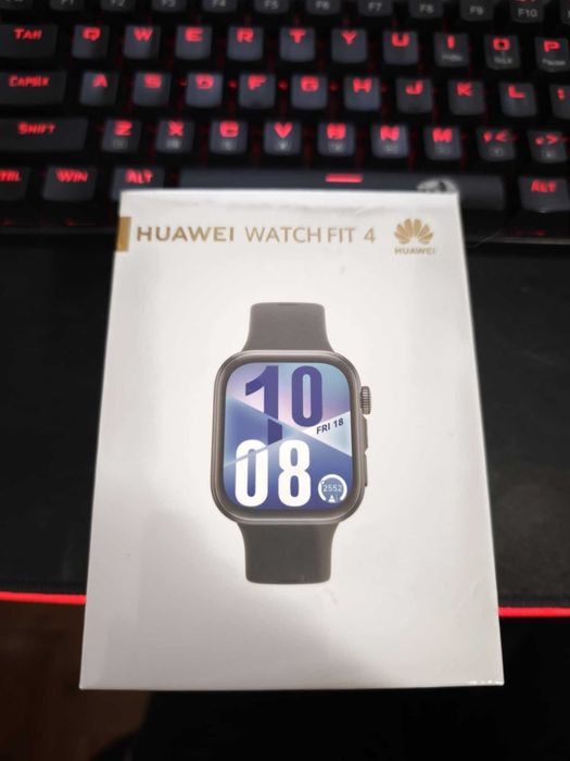Смарт Часовник Huawei Watch Fit 4 Black Черен