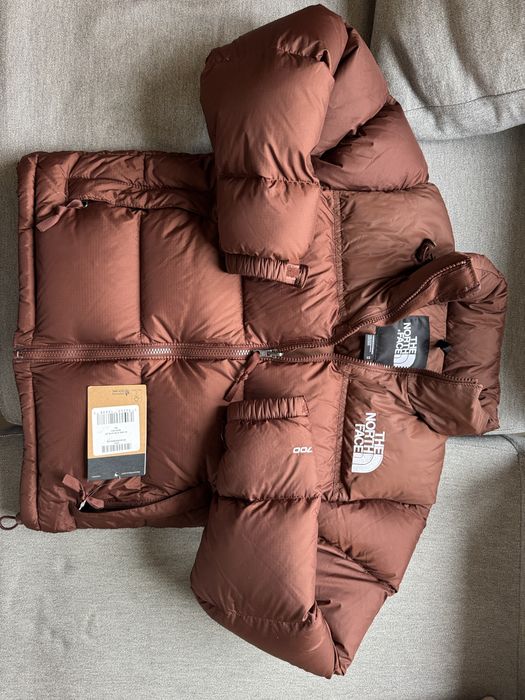Яке The North Face Nuptse Retro, dark oak, XS