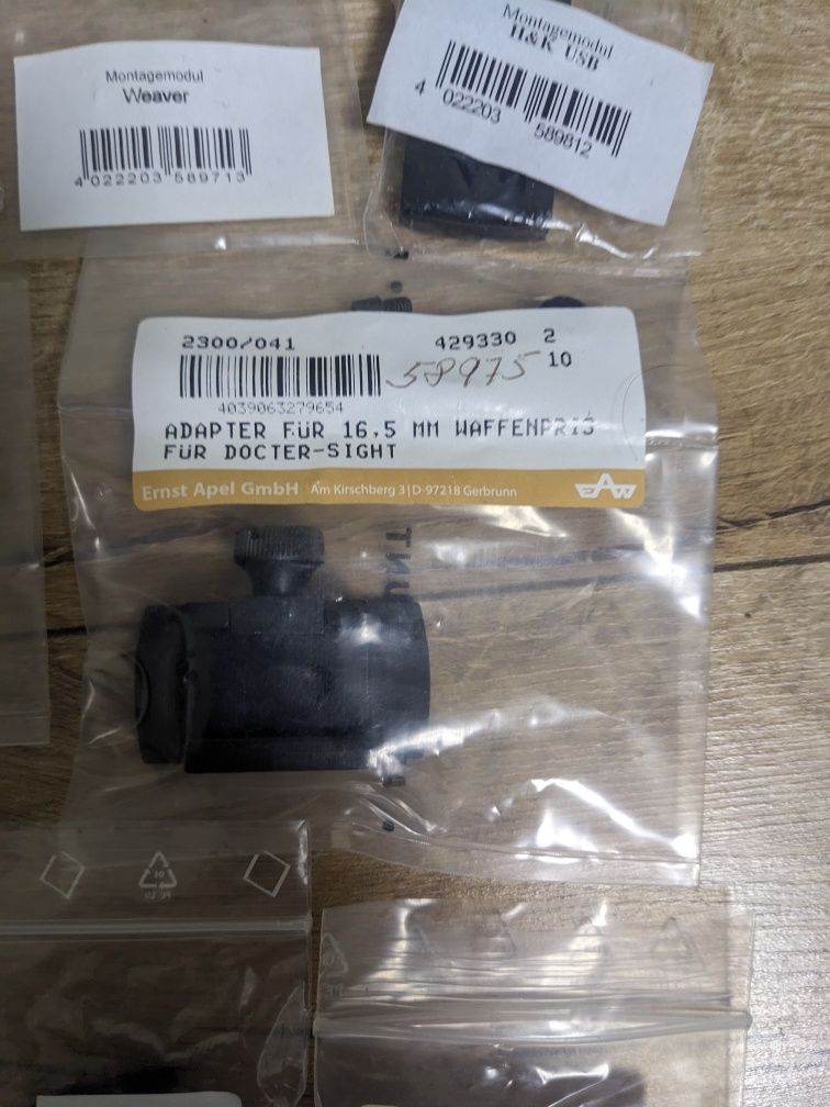 Vand montura rapida Steyr,Blaser pentru sistem punct  Docter