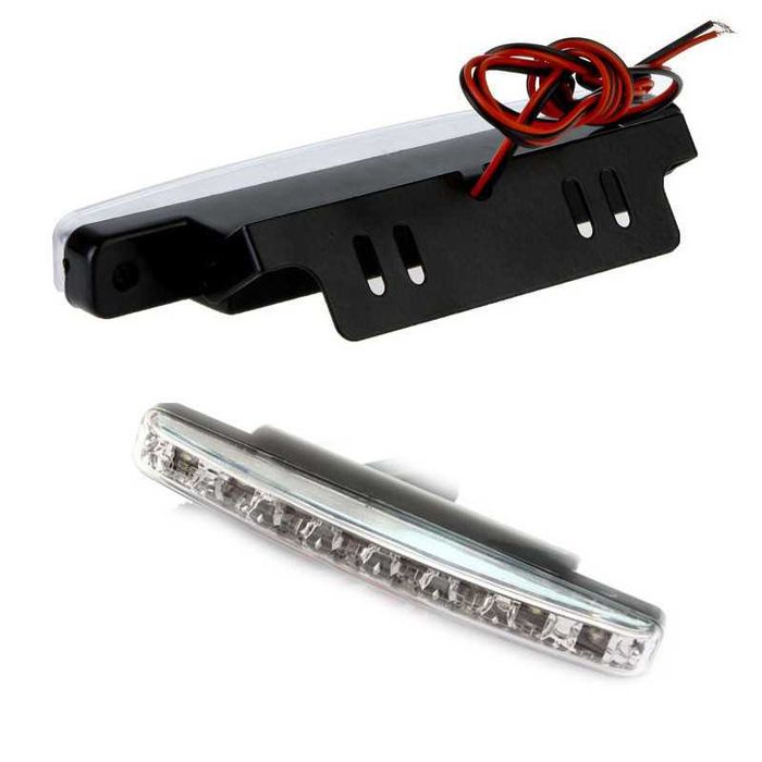 Лед Дневни Светлини12V 8LED- 2броя А-3199