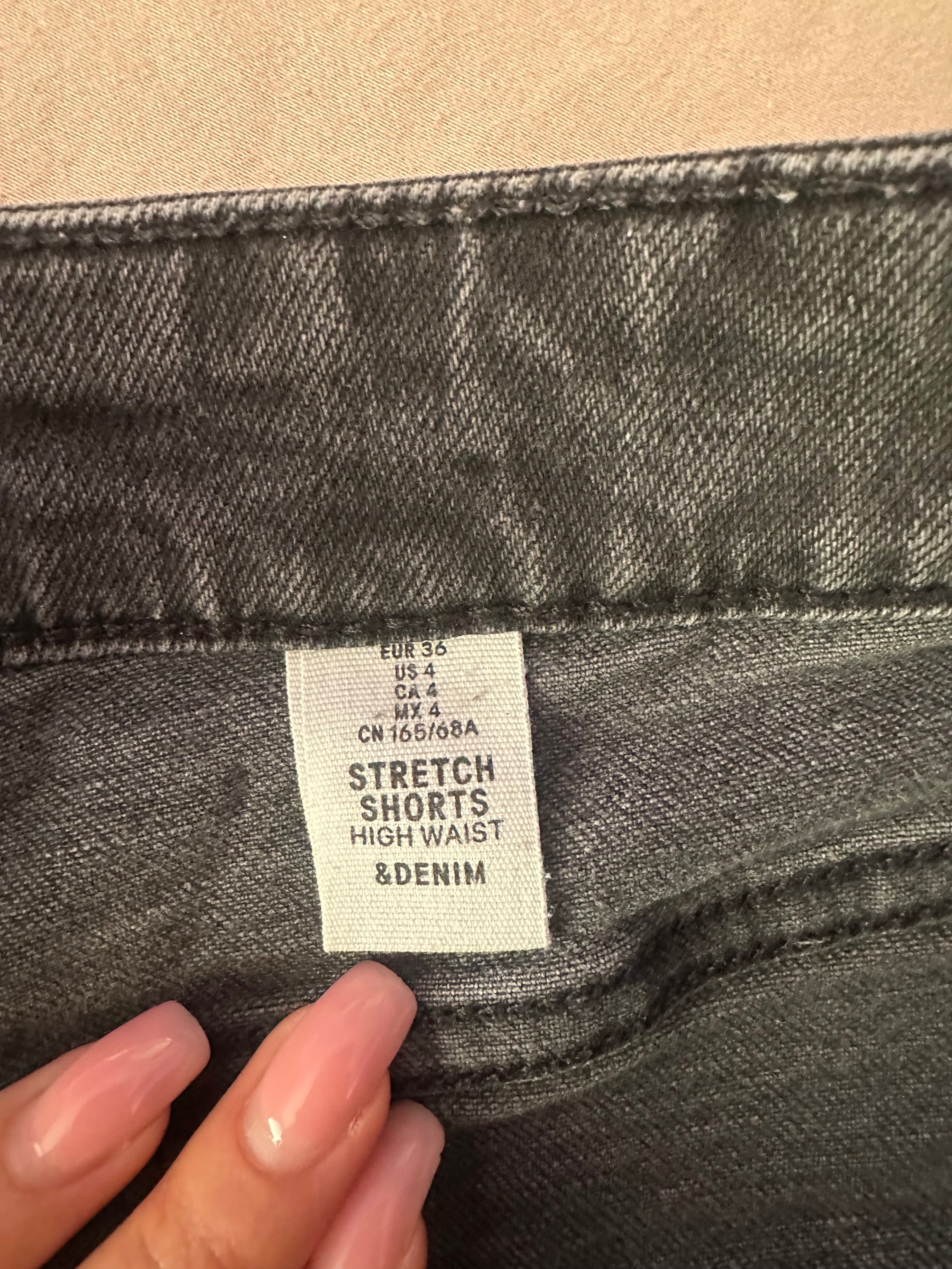 Черни къси панталони H&M