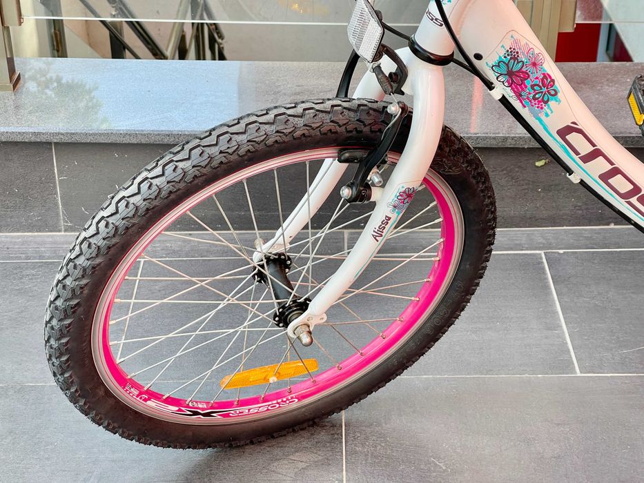 Детски велосипед Cross Alissa 20, Shimano, обслужен + нови гуми