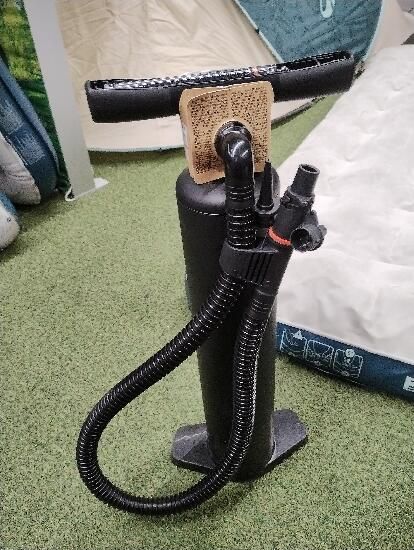 Pompă de mână cu acțiune dublă 10 Psi - produs resigilat Decathlon