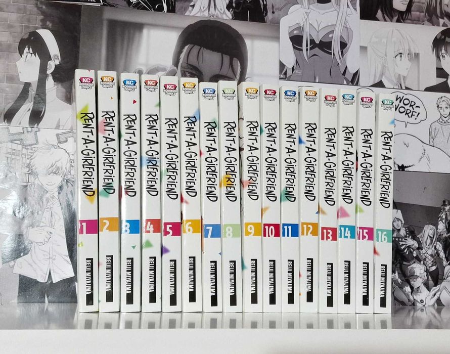 Rent a Girlfriend Manga Set 1-16