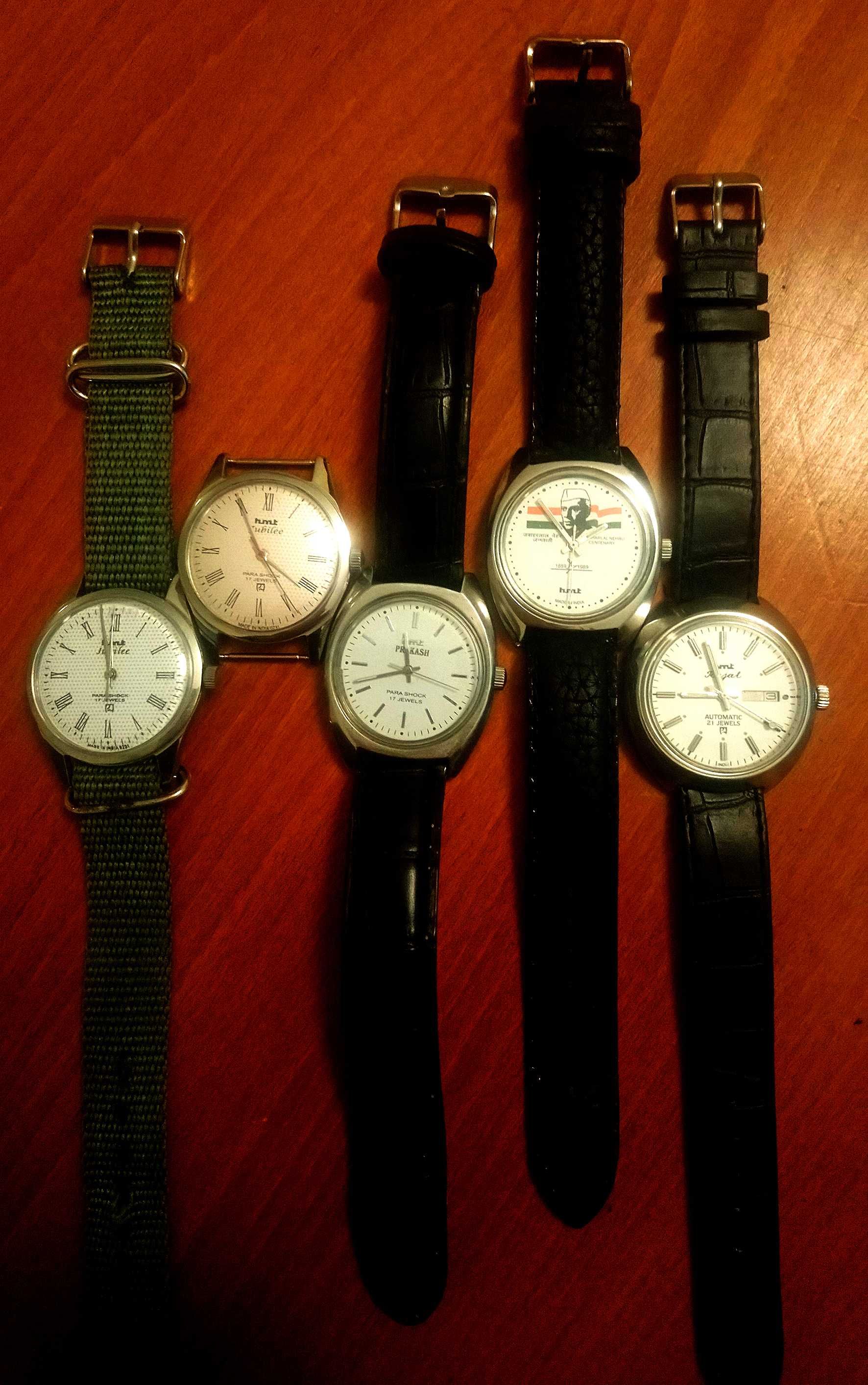 CITIZEN automatic, SEIKO 5 automatic,  RICOH automatic, НМТ