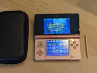 CONSOLA Nintendo 3DS ROZ impecabila modata 64GB