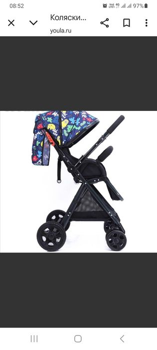 Продам коляску Coballe с перекидной ручкой. Состояние хорошее.